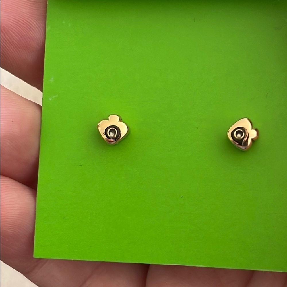 Kate Spade Green and Pink Stud Earrings - Picture 3 of 3